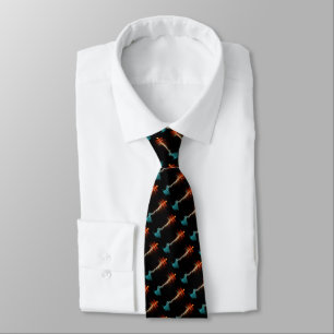 Particle-Wave Duality Neck Tie
