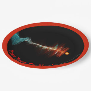 Particle-Wave Duality Paper Plate