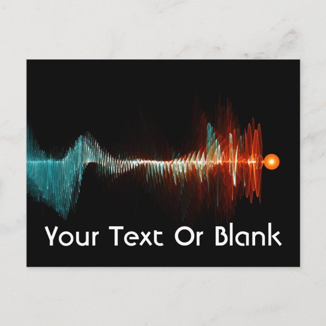 Particle-Wave Duality Postcard (Front)