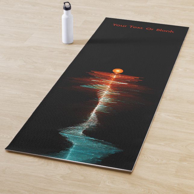 Particle-Wave Duality Yoga Mat (In Situ)