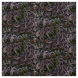 particleArt Floral 1 Fabric