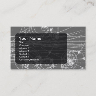 Particles business card