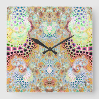 Particularized Dreamtime Variation 3 Wall Clock