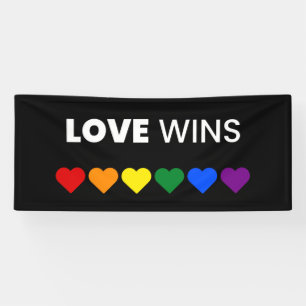 Partie de la bannière LGBT de fierté des victoires