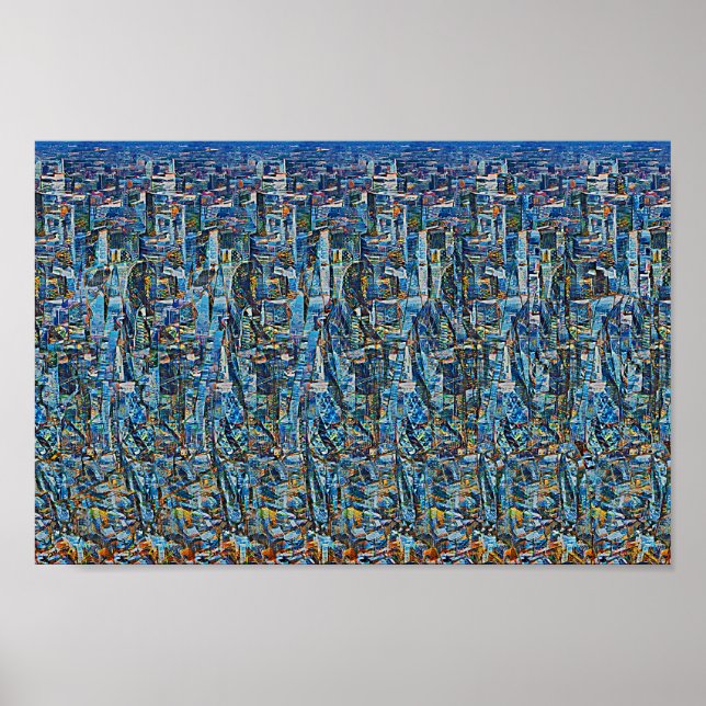 Partie de Londres - Impression 3D cachée (Devant)