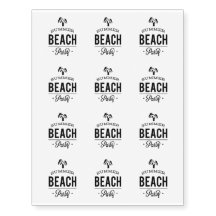 Partie de plage d'été
