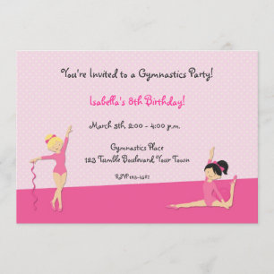 Partie gymnastique, invitation croulante