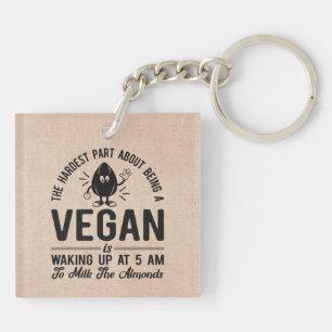 Partie la plus dure Vegan, Lait les amandes, Vegan