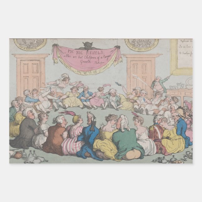 Partie - Papier cadeau d'enveloppement (Devant)