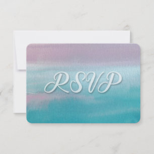 partie RSVP dans l'aquarelle