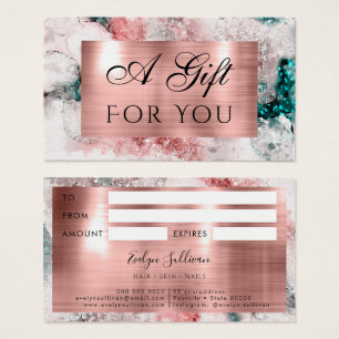 Parties scintillant aquarelle rose feuille d'or ca