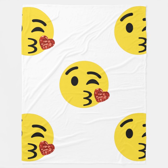 parties scintillant baiser émoji couverture (Devant)