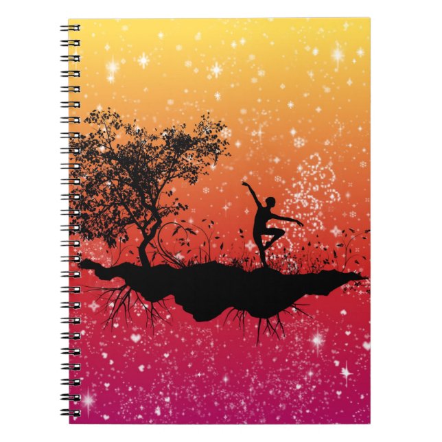 Parties scintillant Carnet de danse (Devant)