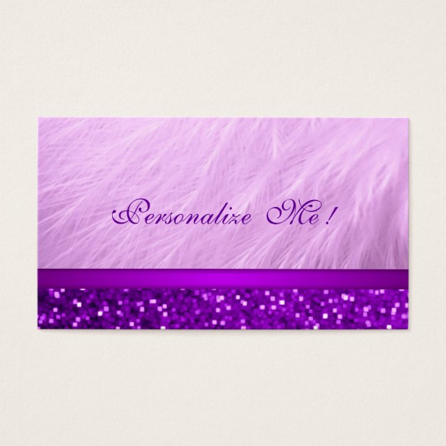 Parties scintillant cool rose violet / Maison de G (Devant)