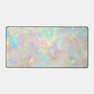 parties scintillant de feu opal faux chunky