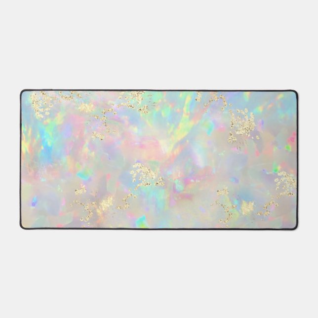 parties scintillant de feu opal faux chunky (Recto)