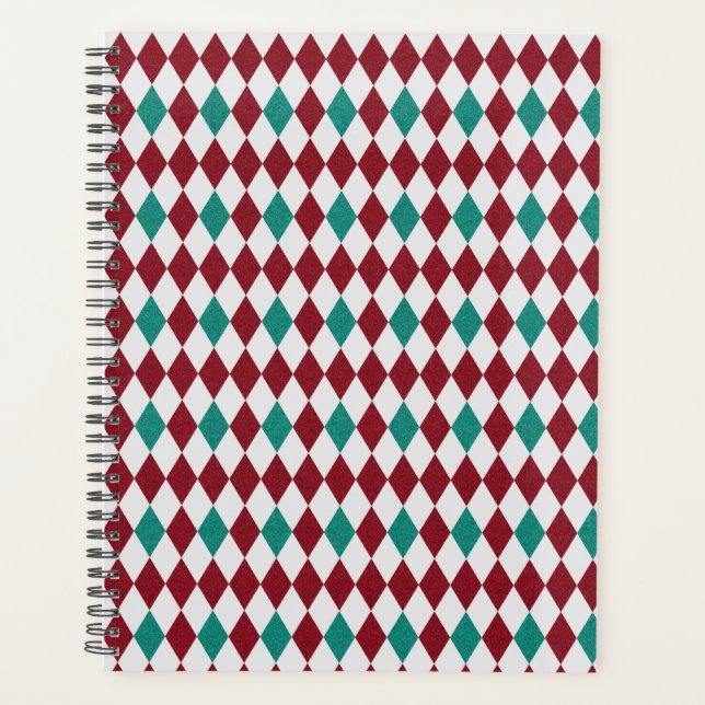 Parties scintillant Diamant Rouge et Bleu (Devant)