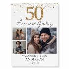 Parties scintillant d'or 3 photo 50e anniversaire 