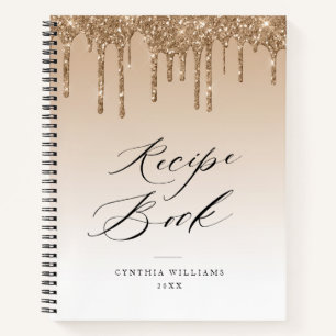 parties scintillant d'or gouttes Recette Livre