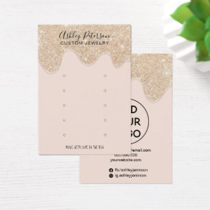 Parties scintillant en or chic gouttes à oreille m