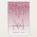 Parties scintillant en or rose vierge gouttes Mono