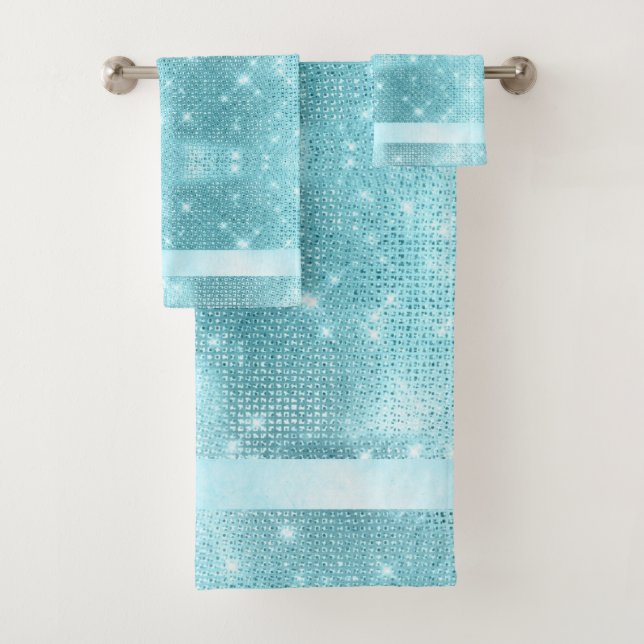 Parties scintillant et Motif lumineux ID Turquoise (En situation)