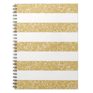 Parties scintillant étincelante Look Carnet rayure