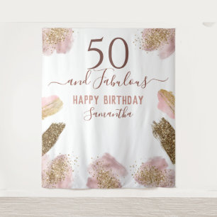 Parties scintillant frappe rose Bonne tapisserie 5