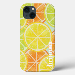 Parties scintillant Lemon Coque-Mate coque iphone