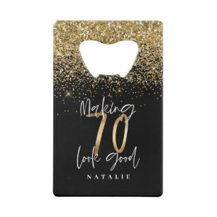 parties scintillant moderne design en noir et or 7