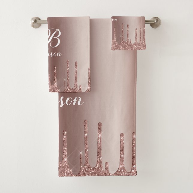 Parties scintillant Monogram Rose Gold (En situation)