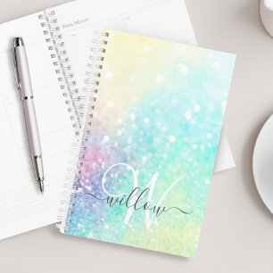 Parties scintillant Pastel Bokeh Girly Colorée Mot