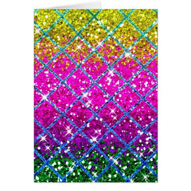 Parties scintillant pourpre Snakeskin (Devant)