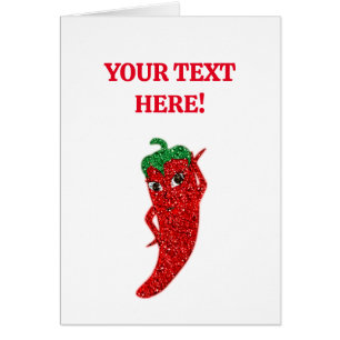 Parties scintillant Red Hot Pepper Diva