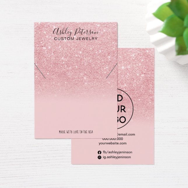 Parties scintillant rose arc-en-ciel bijoux encolu (Bureau)