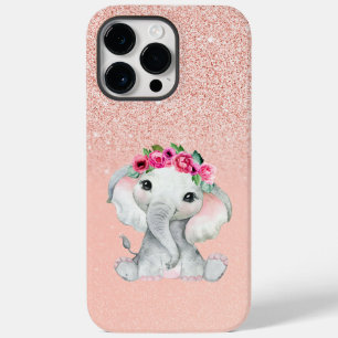 Parties scintillant rose chic avec Coque iphone El