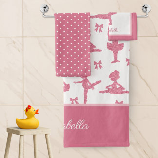 Parties scintillant rose Fille Ballerina Salle de