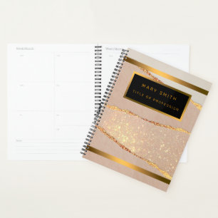 Parties scintillant Rose Gold de luxe
