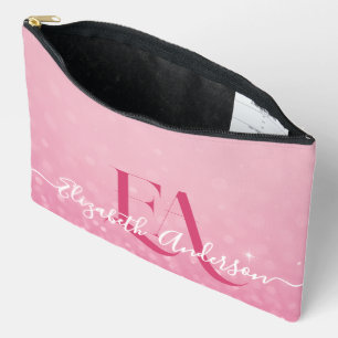 Parties scintillant rose Imprimer Couper Sac à cou