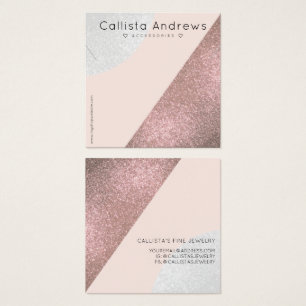 Parties scintillant rose or rose  Geo Heart Écran 