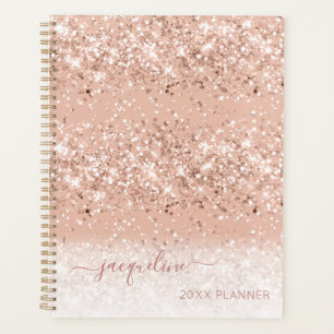 Parties scintillant rose personnalisée Fille Mono