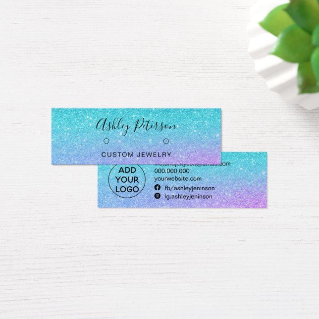 parties scintillant sirène bleu pourpre clous bouc (Bureau)