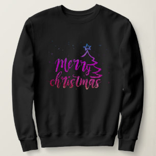 Parties scintillant Snowflake Sweatshirts Flocon d