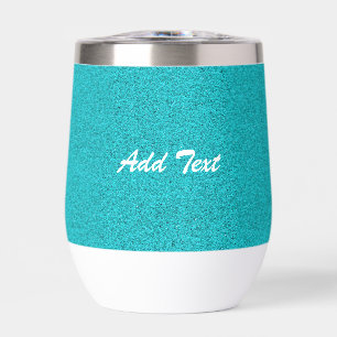 Parties scintillant Turquoise bleue Ajouter un tex