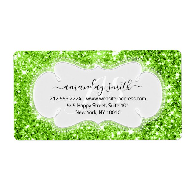 Parties scintillant verte du Mariage RSVP Bridal S (Devant)