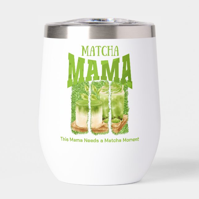 PARTIES SCINTILLANT verte MATCHA MAMA Brise de pin (Avant)
