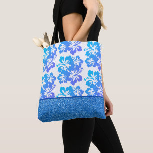 Parties scintillantes de Faux et sac fourre-tout