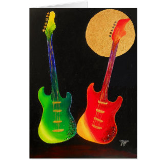 Parties scintillantes de guitare