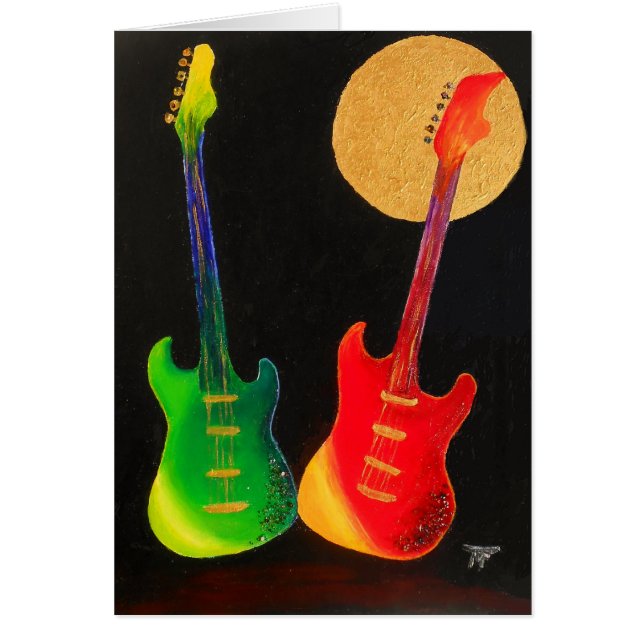 Parties scintillantes de guitare (Devant)