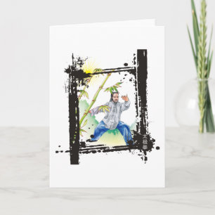 Parting Horse's Mane — Tai Chi Card